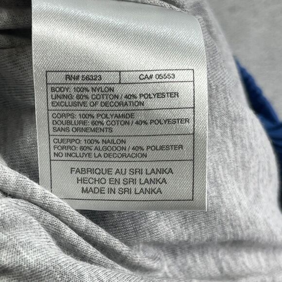 Vintage Nike Track Pants Mens 2XL Blue Windbreaker Waterproof Ankle Zip - Picture 13 of 16